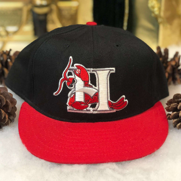 Vintage MiLB Hickory Crawdads Pro-Line Wool Fitted Hat 7 1/2