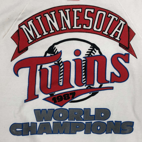 Vintage MLB Minnesota Twins 1987 World Champions Crewneck Sweatshirt (L)