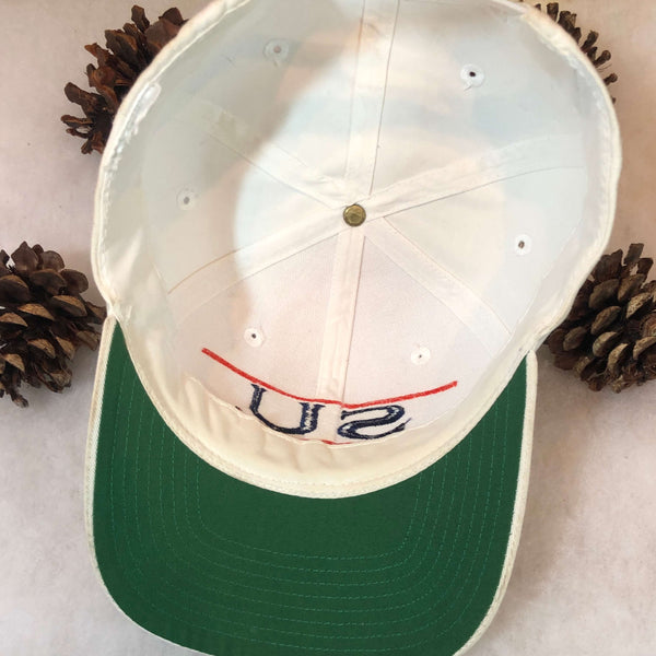 Vintage NCAA Syracuse Orangemen The Game Split Bar Twill Snapback Hat