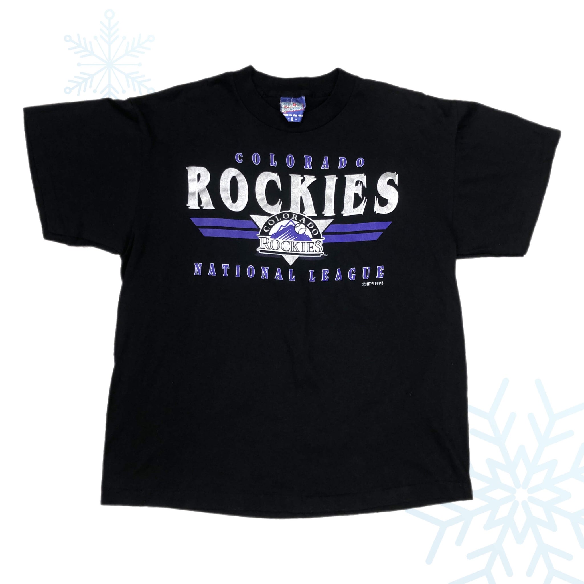 Vintage 1993 MLB Colorado Rockies T-Shirt (L)