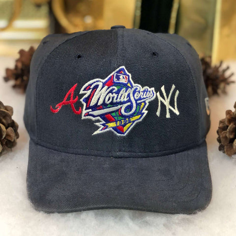 Vintage 1999 MLB World Series Braves Yankees New Era Snapback Hat