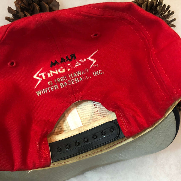 Vintage 1993 MiLB Maui Stingrays Hawaii Winter Baseball New Era Snapback Hat