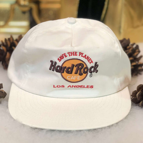 Vintage Deadstock NWOT Hard Rock Cafe Los Angeles Strapback Hat