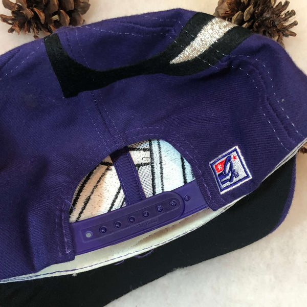 Vintage MLB Colorado Rockies The Game Big Logo Wool Snapback Hat