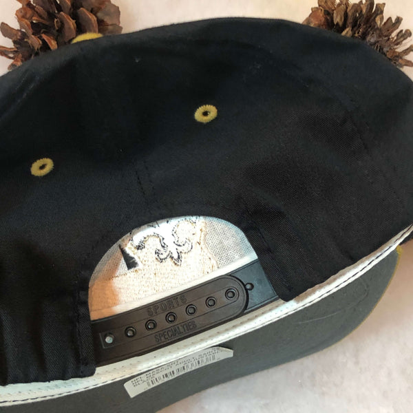 Vintage Deadstock NWOT NFL New Orleans Saints Sports Specialties Twill Snapback Hat