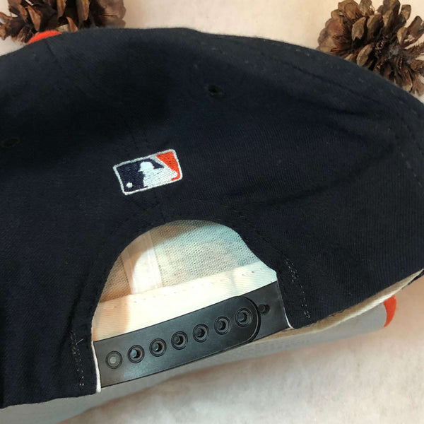 Vintage MLB Detroit Tigers New Era Wool Snapback Hat