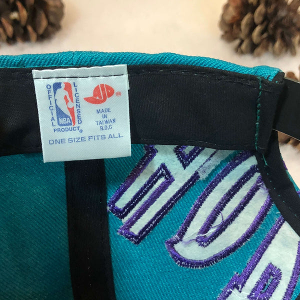 Vintage Deadstock NWT NBA Charlotte Hornets AJD Monster Wool Snapback Hat