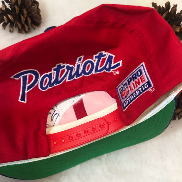 Vintage NFL New England Patriots Sports Specialties Twill Backscript Snapback Hat