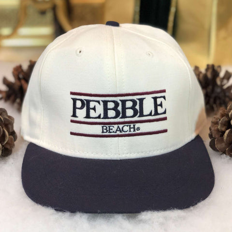 Vintage Pebble Beach Golf Strapback Hat