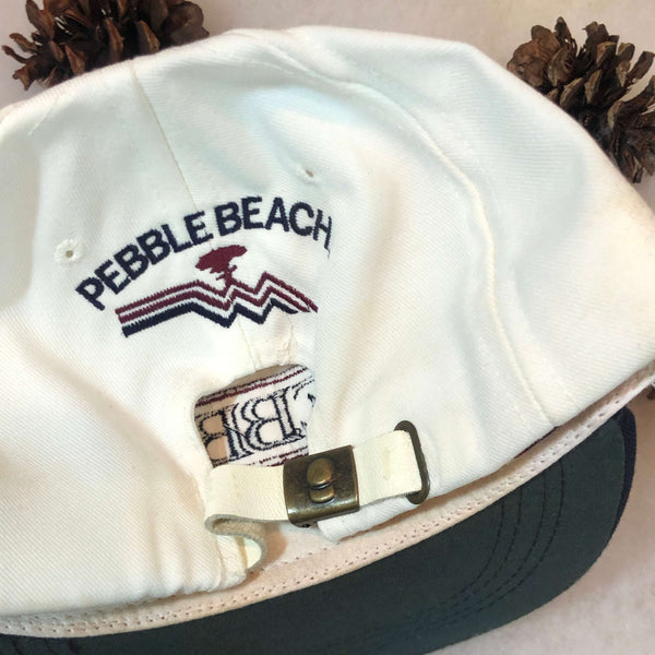 Vintage Pebble Beach Golf Strapback Hat