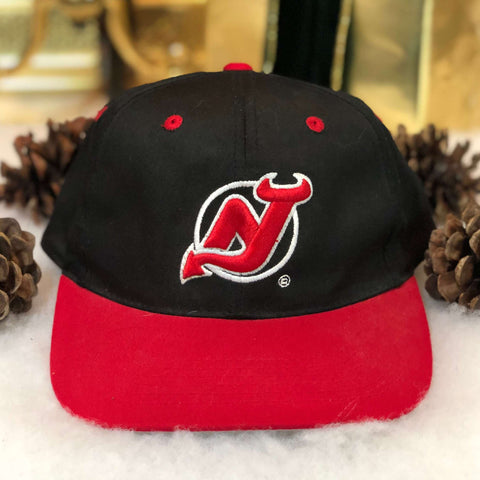 Vintage NHL New Jersey Devils FOX Sports New York Twill Snapback Hat
