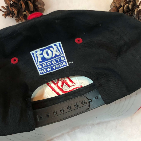 Vintage NHL New Jersey Devils FOX Sports New York Twill Snapback Hat