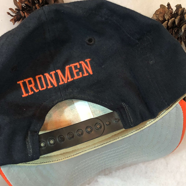 Vintage Normal Ironmen High School New Era Wool Snapback Hat