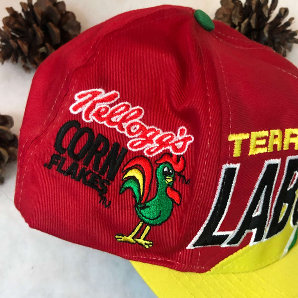 Vintage NASCAR Terry Labonte Kellogg's Corn Flakes Twill Snapback Hat
