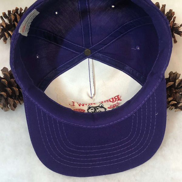 Vintage 1992 NCAA Rose Bowl Washington Huskies Snapback Hat
