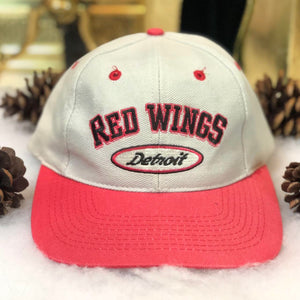 Vintage NHL Detroit Red Wings Logo Athletic Snapback Hat