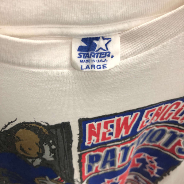 Vintage 1997 NFL New England Patriots AFC Champions T-Shirt (L)
