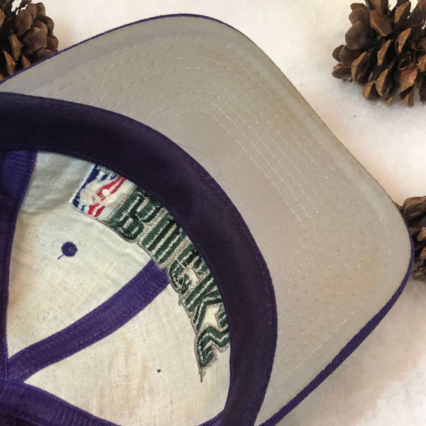Vintage NBA Milwaukee Bucks Champion Wool Snapback Hat