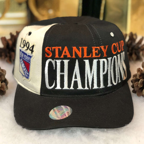 Vintage Deadstock NWOT 1994 NHL Stanley Cup Champions New York Rangers Starter Twill Snapback Hat