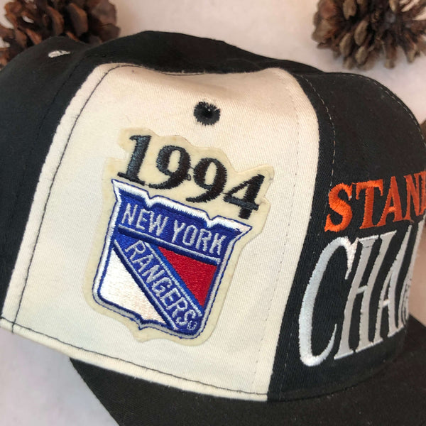 Vintage Deadstock NWOT 1994 NHL Stanley Cup Champions New York Rangers Starter Twill Snapback Hat