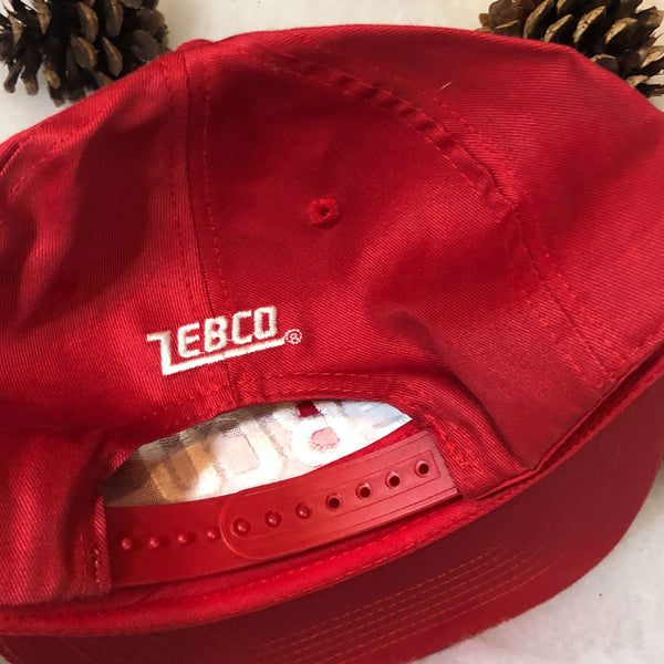 Vintage Deadstock NWOT Zebco Fishing Twill Snapback Hat