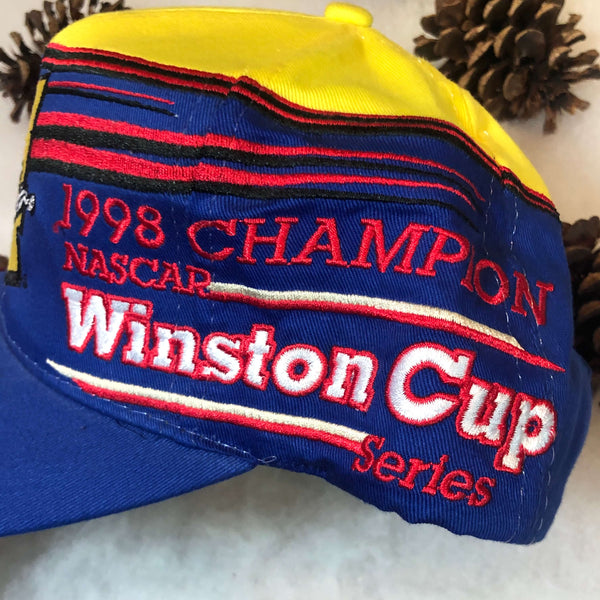 Vintage 1998 NASCAR Winston Cup Champion Jeff Gordon Twill Snapback Hat