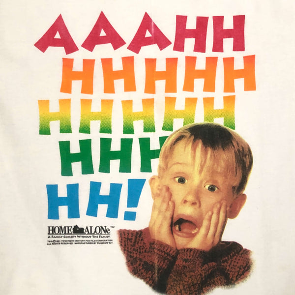 Vintage 1991 Home Alone Kevin "AAAHHH!" *YOUTH* T-Shirt