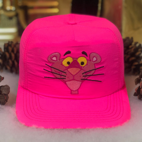 Vintage Deadstock NWOT Pink Panther Nylon Snapback Hat
