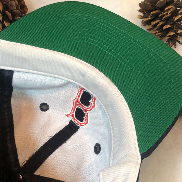 Vintage MLB Boston Red Sox Twins Enterprise Polyester Snapback Hat