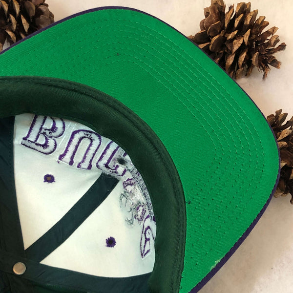 Vintage NBA Milwaukee Bucks The G Cap Wave Twill Snapback Hat