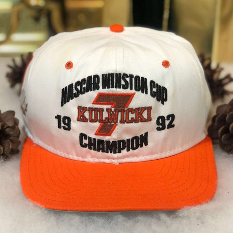Vintage 1992 NASCAR Winston Cup Champion Alan Kulwicki AJD Snapback Hat