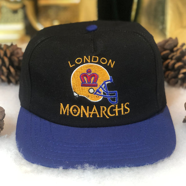 Vintage London Monarchs World Football League Snapback Hat