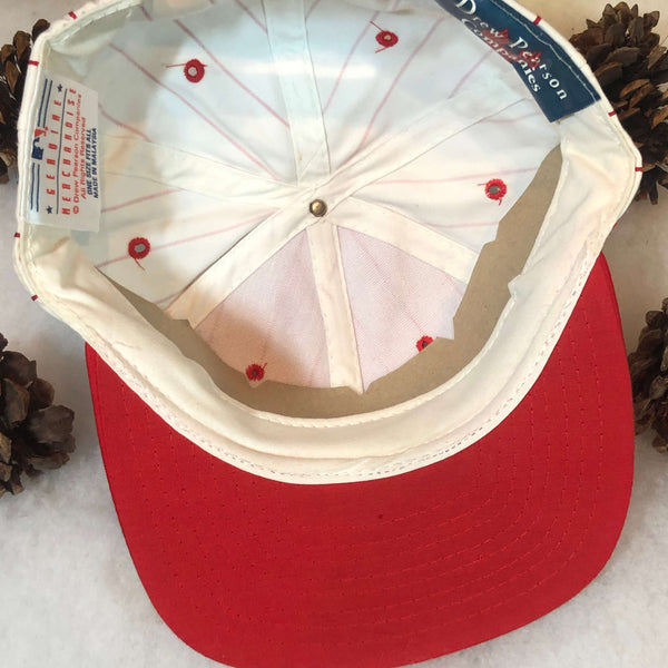 Vintage Deadstock NWOT MLB Cincinnati Reds Pinstripe Snapback Hat