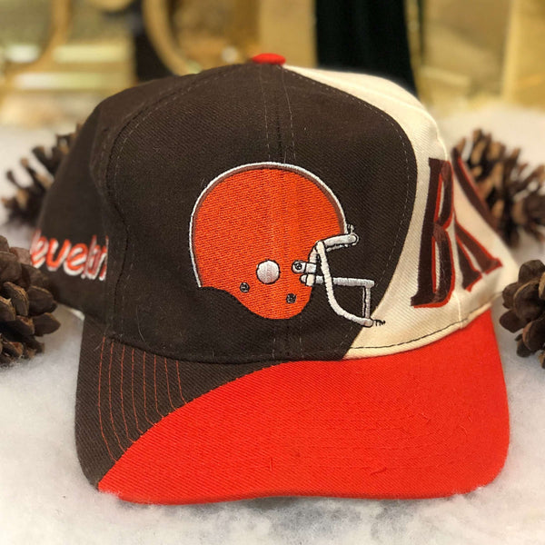Vintage NFL Cleveland Browns Top of the World Wool Snapback Hat