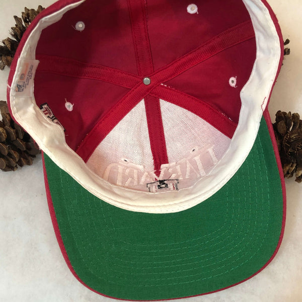 Vintage NCAA Harvard Crimson The Game Twill Snapback Hat
