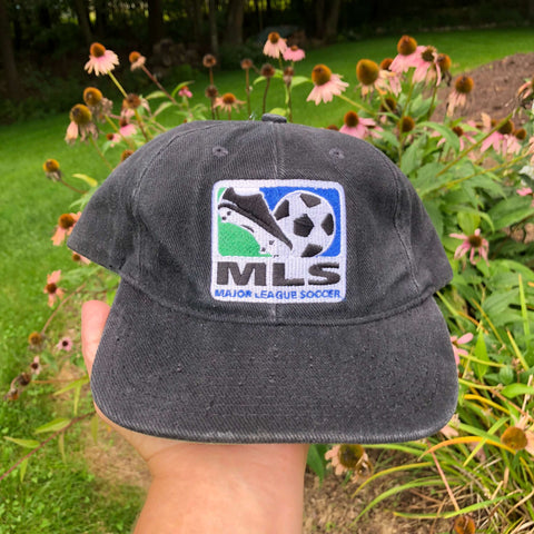 Vintage MLS Major League Soccer Logo Nike Snapback Hat