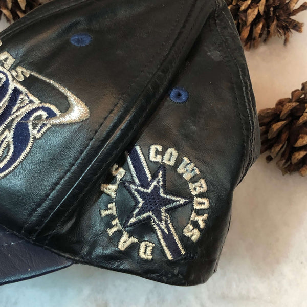 Vintage NFL Dallas Cowboys Modern Genuine Leather Strapback Hat
