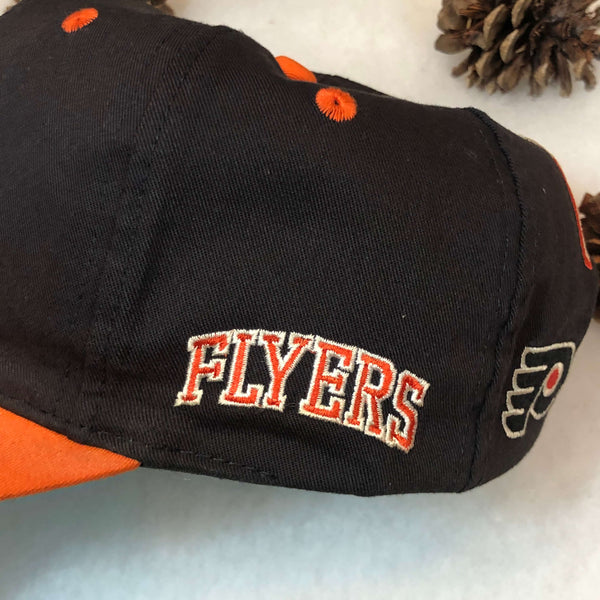 Vintage NHL Philadelphia Flyers Twins Enterprise Backtalk Twill Snapback Hat
