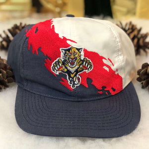 Vintage NHL Florida Panthers Logo 7 Splash Twill Snapback Hat
