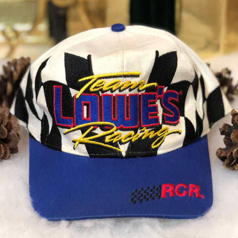 Vintage NASCAR Team Lowe's Racing Snapback Hat