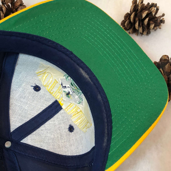 Vintage NCAA Notre Dame Fighting Irish Signatures Twill Snapback Hat