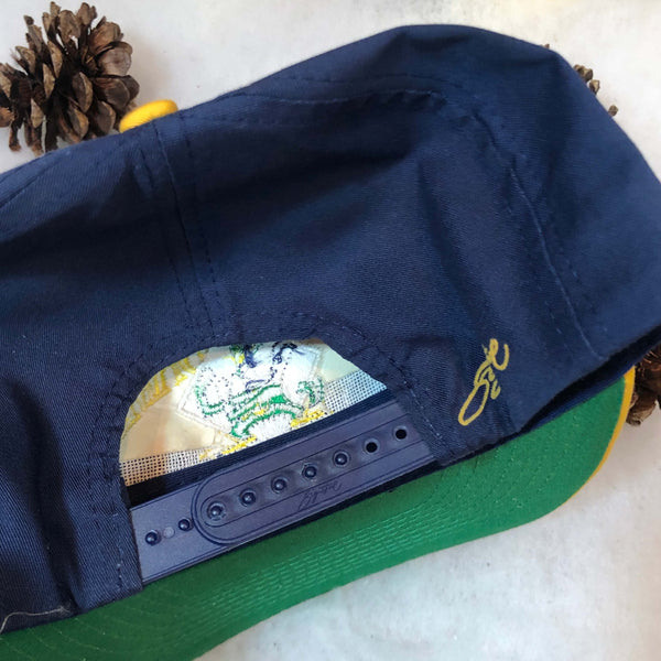 Vintage NCAA Notre Dame Fighting Irish Signatures Twill Snapback Hat