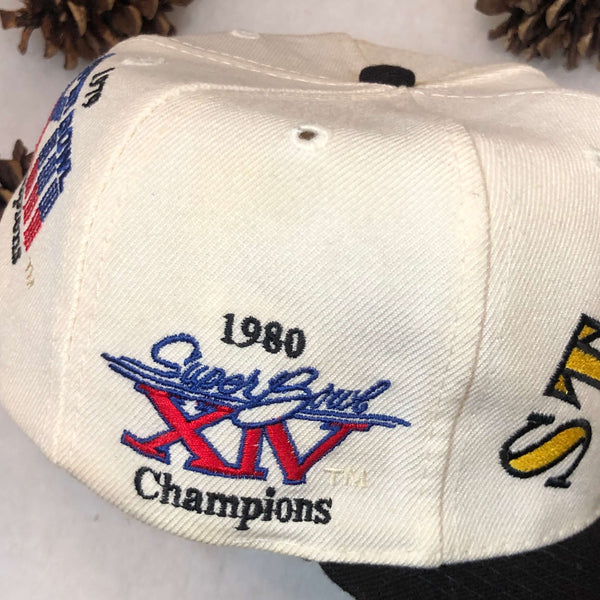Vintage NFL Pittsburgh Steelers Annco Championships Wool Snapback Hat