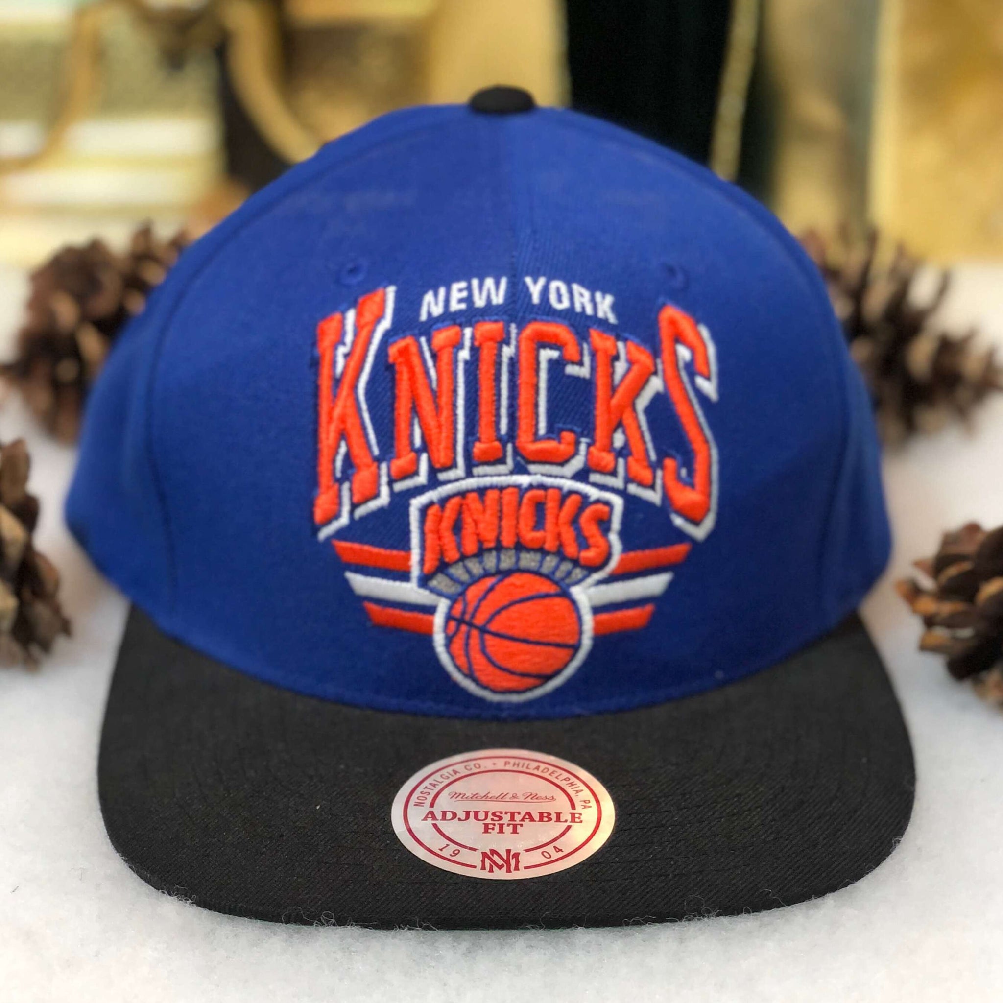 NBA New York Knicks Mitchell & Ness Wool Snapback Hat