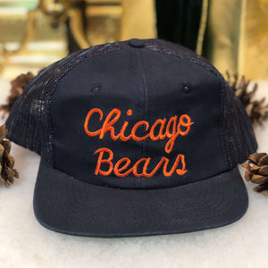 Vintage NFL Chicago Bears The Eastport by Starter Script Trucker Hat