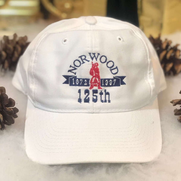Vintage 1997 Norwood 125th Anniversary The Game Twill Snapback Hat