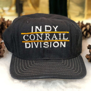 Vintage Indy Conrail Division Train New Era Wool Snapback Hat