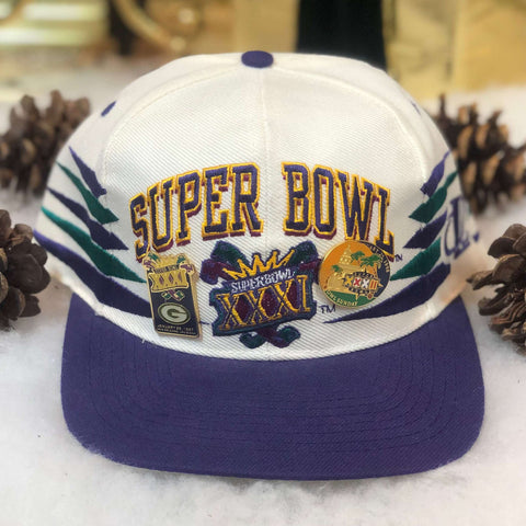Vintage NFL Super Bowl XXXI Logo Athletic Diamond Snapback Hat