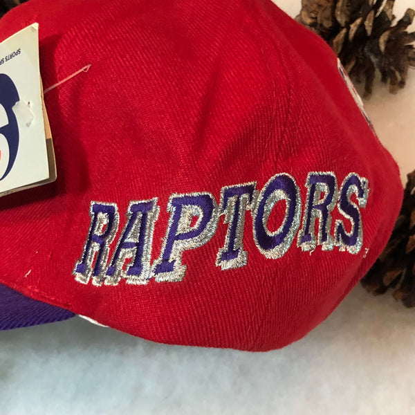 Vintage Deadstock NWT NBA Toronto Raptors Sports Specialties Sidewave Snapback Hat