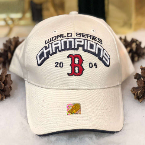 NWT 2004 MLB Boston Red Sox World Series Champions Strapback Hat